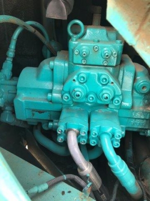 รถขุด KOBELCO SK120-3 M5 SUPER มีลายต่อหัวเจาะ มือสองญี่ปุ่น