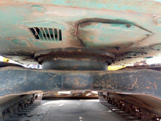 รถขุด KOBELCO SK120-3 M5 SUPER มีลายต่อหัวเจาะ มือสองญี่ปุ่น