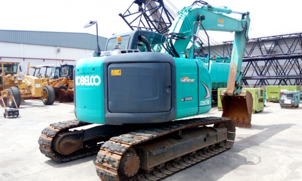 รถขุด KOBELCO SK120-3 M5 SUPER มีลายต่อหัวเจาะ มือสองญี่ปุ่น