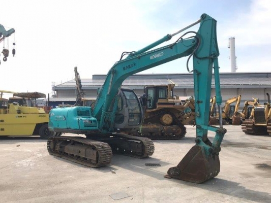 รถขุด KOBELCO SK120-3 M5 SUPER มีลายต่อหัวเจาะ มือสองญี่ปุ่น