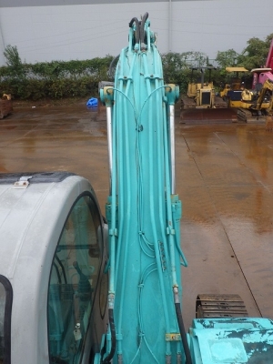 รถขุด KOBELCO SK120-3 M5 SUPER มีลายต่อหัวเจาะ มือสองญี่ปุ่น