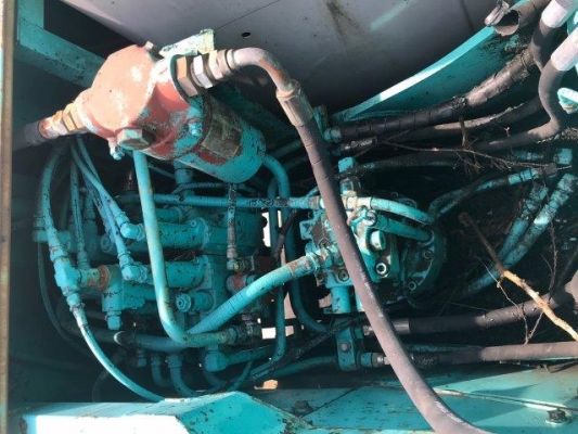 รถขุด KOBELCO SK120-3 M5 SUPER มีลายต่อหัวเจาะ มือสองญี่ปุ่น