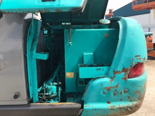 รถขุด KOBELCO SK120-3 M5 SUPER มีลายต่อหัวเจาะ มือสองญี่ปุ่น