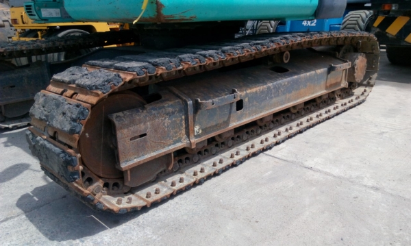 รถขุด KOBELCO SK120-3 M5 SUPER มีลายต่อหัวเจาะ มือสองญี่ปุ่น