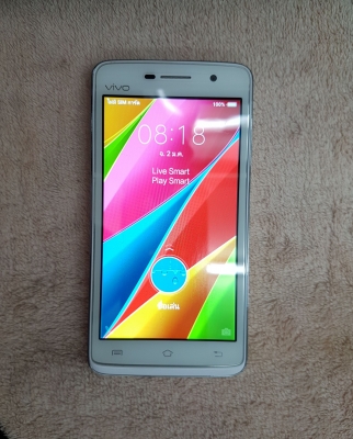 VIVO รุ่น Y21 สีขาว สภาพใหม่ ติดฟีล์มแล้ว มีเมม 2 GB ส่งฟรี