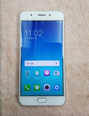 OPPO F1s สีทอง จอติดฟีล์มแล้ว มีประกันศูนย์ ที่ชาร์ทแท้ ส่งฟรี
