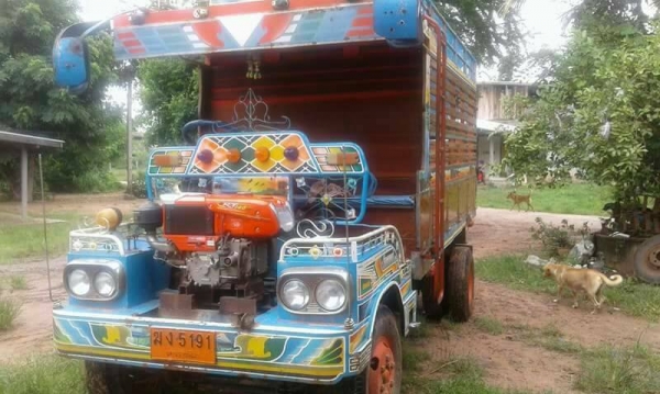 ขายอีแต๋น6ล้อ เครื่องKRT140 แชชซีหน้า5 เอกสารเล่มทะเบียนครบ