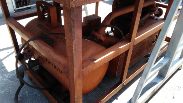 **ขายถูกๆ ปั้มลมมือสองจากญี่ปุ่น** TANABE TEKKO 30แรง เก่านอก สภาพดีครับ