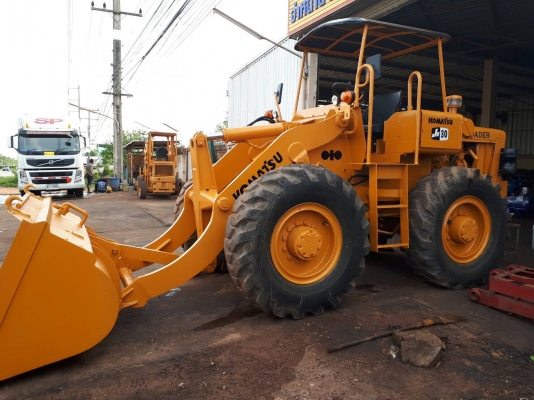 ขาย รถตัก KOMATSU JH30B Serial 10389 สภาพพร้อมใช้งาน เช็คใหม่ทั้งคัน เครื่องแน่น เกียร์ดี ปั้มแรง ยางเต็ม ราคาคุยกันได้ครับ