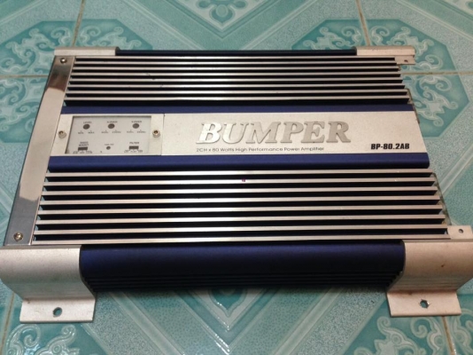 แอมป์2chคลาสเอบี BUMPER มือสองสภาพดี ไม่มีฝาหลัง ใช้งานปกติ เสียงดีมาก ขับกลางแหลมอย่างละ4-6ดอกได้ขายตัวละ 1450 บาท สนใจ0892425454 อยู่สระบุรีส่งได้