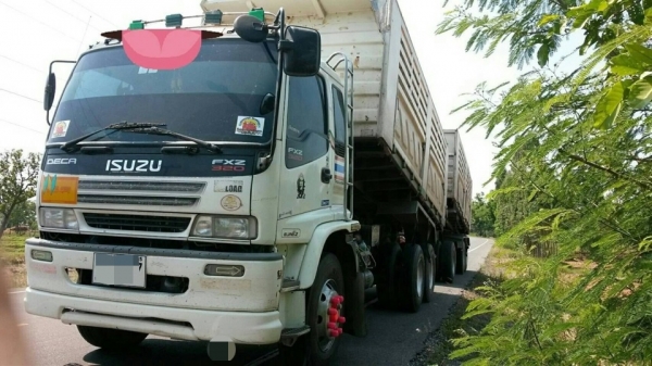 ขาย ISUZU 320 พ่วงแม่ลูก กระบะเหล็กสามมิตร รถปี 51 ขาย ISUZU 320 พ่วงแม่ลูก กระบะเหล็กสามมิตร รถปี 51