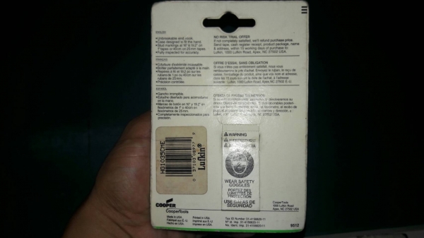 ขายตลับ5เมตร Lufkin made in USA. ใหม่เก่าเก็บหลายสิบปีงานดีสวยงาม