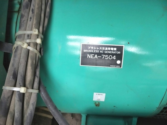 NES90EI-เครื่องปั่นไฟ มือสอง ญี่ปุ่น Nippon 75/90kva. Engine Isuzu DD-6BG1T by OEK