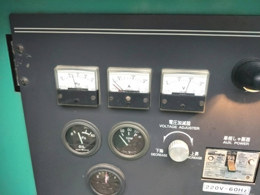 NES90EI-เครื่องปั่นไฟ มือสอง ญี่ปุ่น Nippon 75/90kva. Engine Isuzu DD-6BG1T by OEK