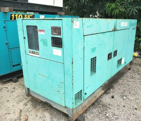 NES90EI-เครื่องปั่นไฟ มือสอง ญี่ปุ่น Nippon 75/90kva. Engine Isuzu DD-6BG1T by OEK