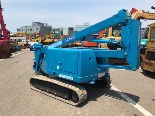 Maeda HF090 : รถกระเช้า Boom lift สูง 9 เมตร นำเข้าจากญี่ปุ่น โทร. 080-6565422 (หนิง)