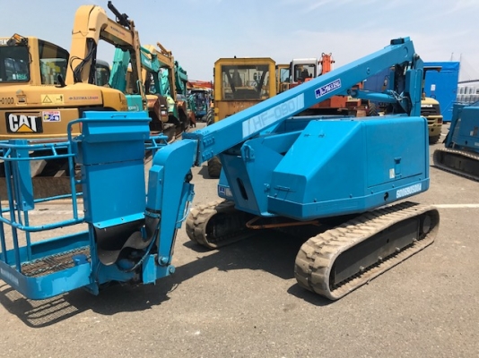 Maeda HF090 : รถกระเช้า Boom lift สูง 9 เมตร นำเข้าจากญี่ปุ่น โทร. 080-6565422 (หนิง)