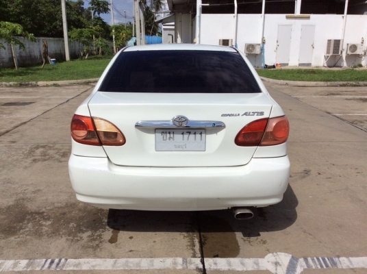 ขายรถ โตโยต้า โคโรล่า ปี02 เครื่องสามห่วง 4A 1.6 เกียร์ธรรมดา แก๊สLPGถังใหม่ เพาเวอร์ ภายในสวยเบาะหนังสวย แอร์ วิทยุCD สีใช้ได้ ทรงดี แม็ก16&quot; รถขับดีพร้อมใช้ ภาษี61 ขายด่วน