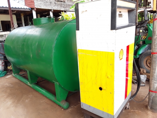 ขายด่วน ถังน้ำมัน 3,000 ลิตร พร้อมตู้จ่าย