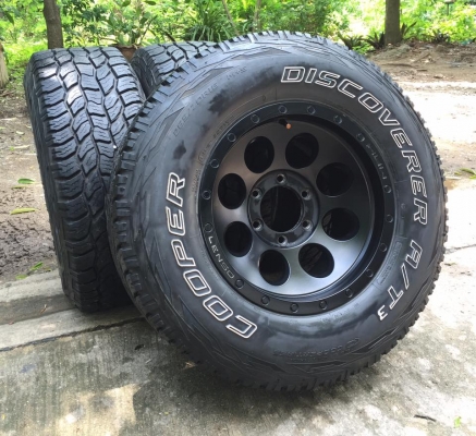 ล้อLenso หยดน้ำMax1 แท้ ยางCooper  A/T3 สภาพใหม่มาก ดอกเต็มน้องยางใหม่ทุกเส้น