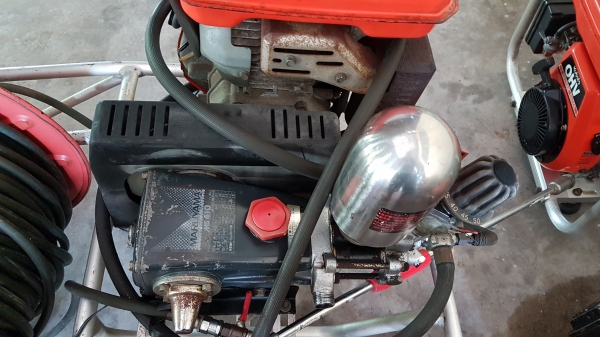 ชุดปั้มอัดฉีดเครื่องยนต์เบนชิล kubota รุ่นใหม่ 6.0แรงม้า พร้อมปั้มฉีดยา maruyama ceramic ขนาด 6หุน สภาพสวย อะไหล่หาง่าย นำเข้าจากญี่ปุ่น ไม่เคยใช้ในไทย ตรวจเช็คไห้พร้อมใช้งาน