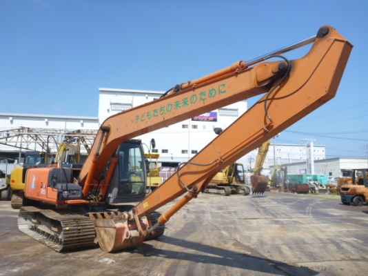 ZX120-1บูมยาวสภาพสวยเดฺิมจากญี่ปุ่นใบแทรคใหญ่