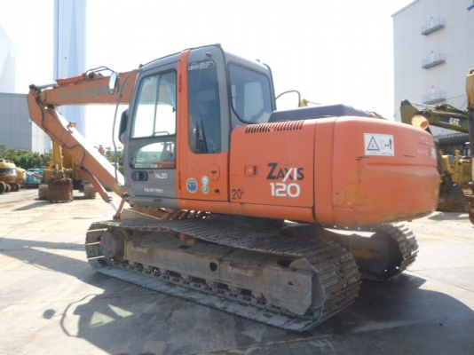 ZX120-1บูมยาวสภาพสวยเดฺิมจากญี่ปุ่นใบแทรคใหญ่