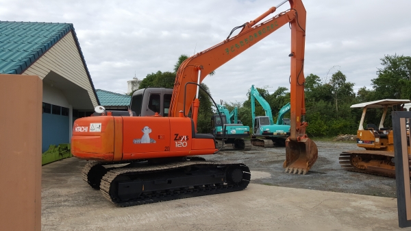 ZX120-1บูมยาวสภาพสวยเดฺิมจากญี่ปุ่นใบแทรคใหญ่