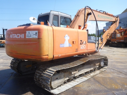 ZX120-1บูมยาวสภาพสวยเดฺิมจากญี่ปุ่นใบแทรคใหญ่