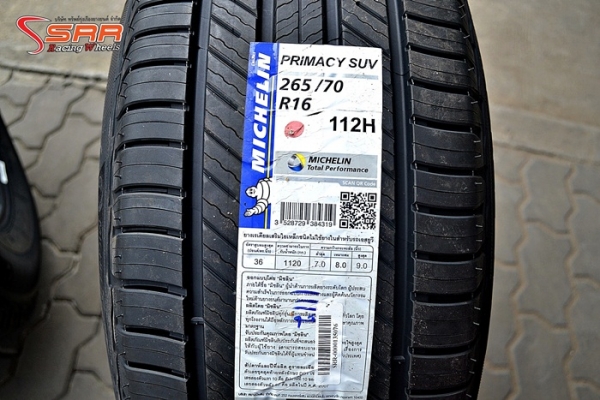 MICHELIN PRIMACY SUV 265/70R16 เส้นละ 5,500 บาท MICHELIN PRIMACY SUV 265/70R16 เส้นละ 5,500 บาท
