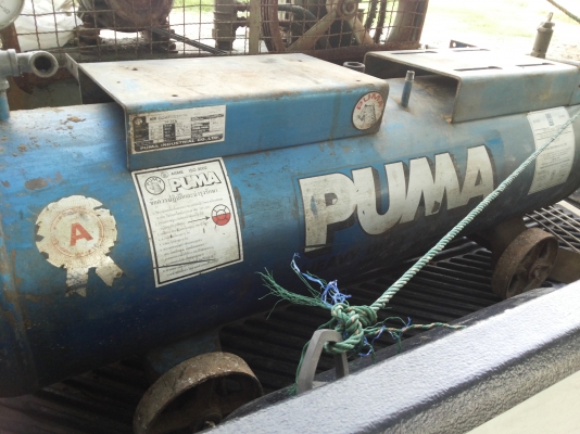 .....ถังลมเปล่า PUMA 165 ลิตร สวยใส วัยรุ่นชอบ.....