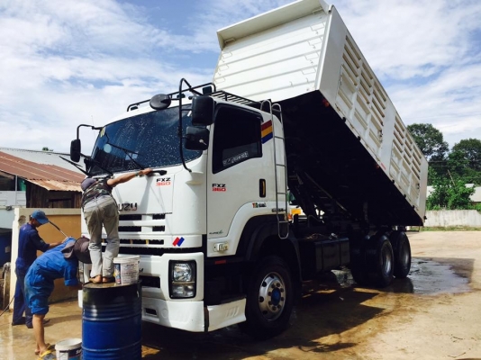 Isuzu 360 แรง ปี 54 ดัมพ์สามมิตร มีระบบล่กพ่วง เครดิตดีใช้เงินดาว์น 200,000 บาท