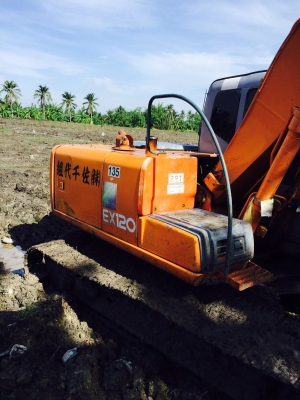 ขาย Hitachi Ex120-5 เก่านอก พร้อมใช้งาน