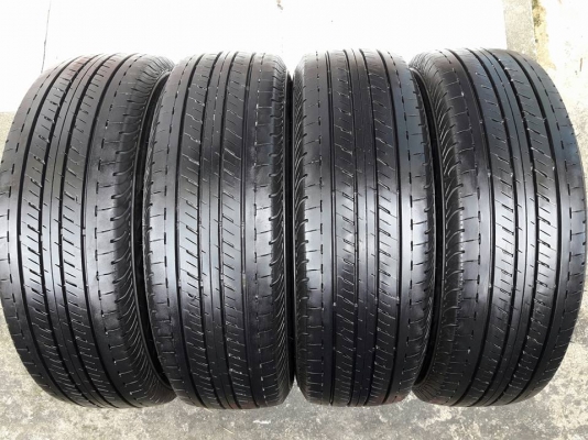 ยางรถยนต์มือสอง BRIDGESTONE รุ่น DURAVIS R611. 215 65R16 สัปดาที่37ปี2016 ลงพื้นปลายปี2016 สภาพสวยมากๆไร้ที่ติ ดอกเต็มๆ90\%คุ้มสุดๆใช้อีกยาวๆไม่แพง