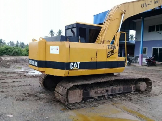 ขาย 595,000 เก่านอก 2 ปี CATTERPILAR  E 120 B บูมยาวพิเศษ 14  เมตร  เครื่องดี ปั้มแรง โช่หนา เอวแน่น ไฟฟ้าครบ รถสวยพร้อมใช้ รถอยู่ จ.นครปฐม 090-772-3710 090-772-3708