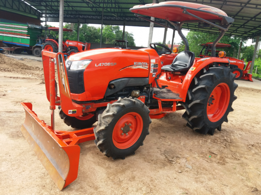 ขายรถไถคูโบต้าL4708SP  อุปกรณ์ครบชุดใบมีดหน้า+ผานพรวน สภาพพร้อมใช้งานเล่มทะเบียนครบ #จัดส่งฟรี ราคา450,000บาท  ต่อรองได้ สนใจโทร084-5575695,086-0631832เเต้ว #ดูรถได้ที่บ้านเกาะลำไยต.วังบัวอ.คลองขลุงจ.กำแพงเพชร