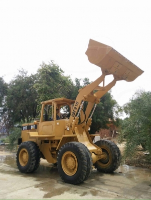 ขายรถตัก CAT 916 เครื่องเดิม ๆ พร้อมใช้งาน เอกสารซื้อขาย