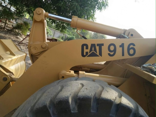 ขายรถตัก CAT 916 เครื่องเดิม ๆ พร้อมใช้งาน เอกสารซื้อขาย
