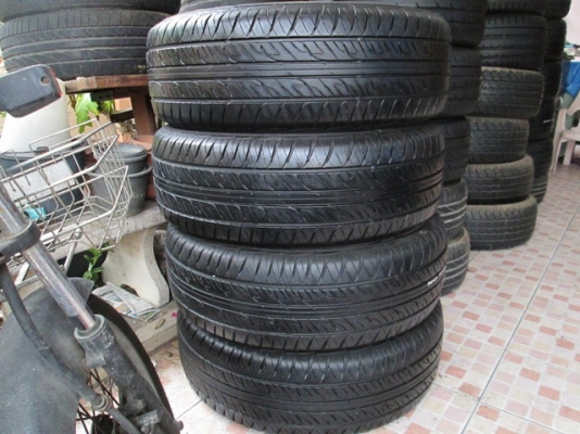 ขายยาง 265-65-17 DUNLOP PT2 กลางปี16 ดอกเต็ม 1ชุด