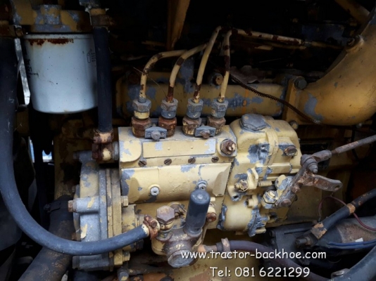 รถตักล้อยาง KOMATSU 505 ขับ 4WD เอวอ่อน ยกสูง 3-4 เมตร พร้อมใช้