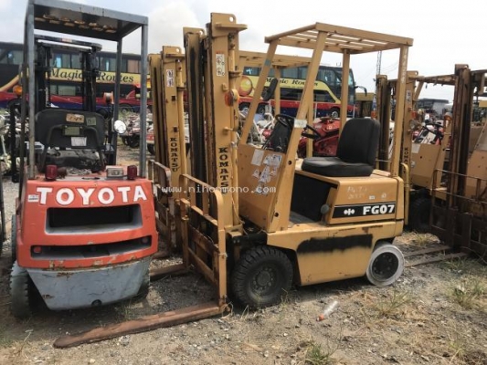 ราคาพิเศษ 72,000 บาท รถยก KOMATSU รุ่นFG07-2  รหัสสินค้า 81004789 ติดต่อ 081-8283376  www.nihonmono.com