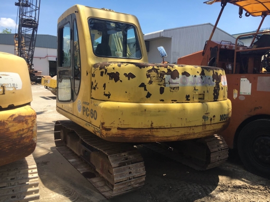 Komatsu PC60-7 #49556 รถขุดนำเข้าจากญี่ปุ่น โทร. 080-6565422 (หนิง)