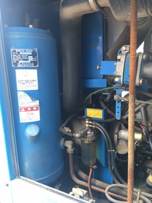 เครื่องลม AIRMAN : PDS175S  7บาร์ 3,569ชม. ตรงจากญี่ปุ่นครับ