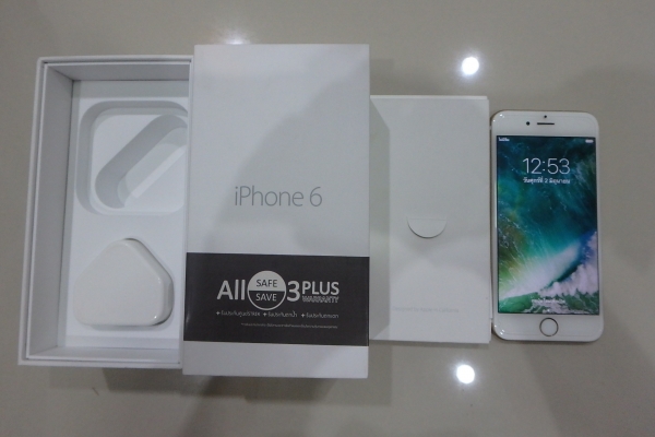 Iphone 6 16 GB มีเต๋า กล่อง สภาพดี ติดฟีล์มหน้าหลัง ใช้ได้ปกติ ไม่ติดไอคราน์ ส่งฟรี Iphone 6 16 GB มีเต๋า กล่อง สภาพดี ติดฟีล์มหน้าหลัง ใช้ได้ปกติ ไม่ติดไอคราน์ ส่งฟรี