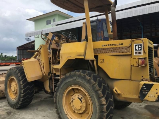 รถตักล้อยางเอวอ่อน CAT.910 รถพร้อมใช้งาน เอกสารใบซื้อ-ขาย พร้อมขาย รถตักล้อยางเอวอ่อน CAT.910 รถพร้อมใช้งาน เอกสารใบซื้อ-ขาย พร้อมขาย