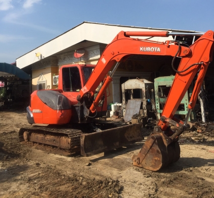 คูโบต้า KX-080  8 ตัน สภาพดีพร้อมใช้งาน 086-8053515