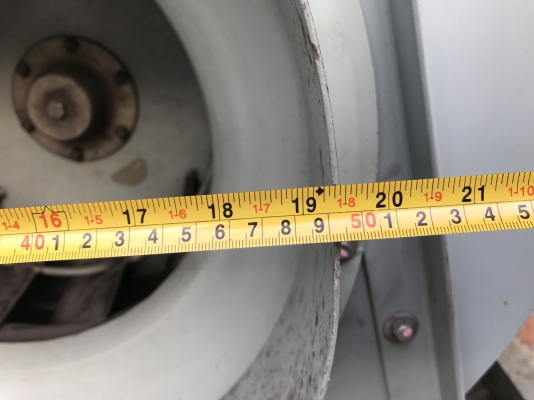 ขายโบวเวอร์ดูด-เป่าอากาศ Kruger พร้อมมอเตอร์ Mitsubishi 25HP. 2800rpm. 380V สภาพสวยมาก หมุนนิ่ม พร้อมใช้งาน มี 2ชุดครับ