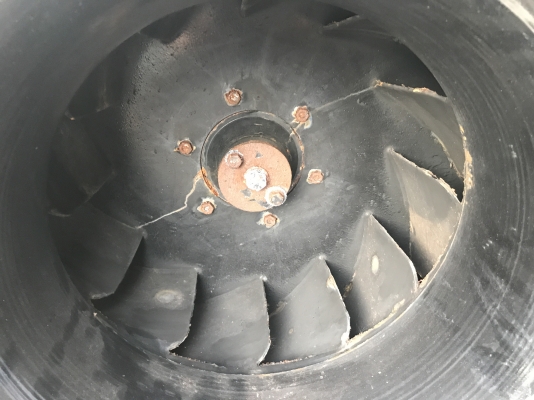 ขายโบวเวอร์ ดูด-เป่าอากาศ Teral centrifugal fan พร้อมมอเตอร์ Teco 15HP. 2800rpm. 380V สภาพสวย หมุนนิ่ม พร้อมใช้งาน