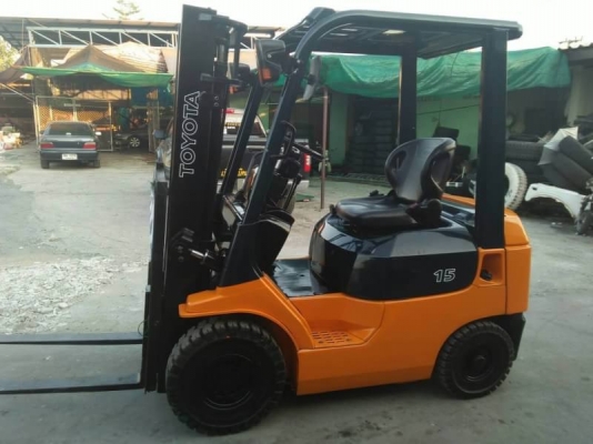 ขาย โฟรคลิฟท์ โตโยต้า รุ่น 7 เบนซิล 1.5 ตัน ขาย โฟรคลิฟท์ โตโยต้า รุ่น 7 เบนซิล 1.5 ตัน