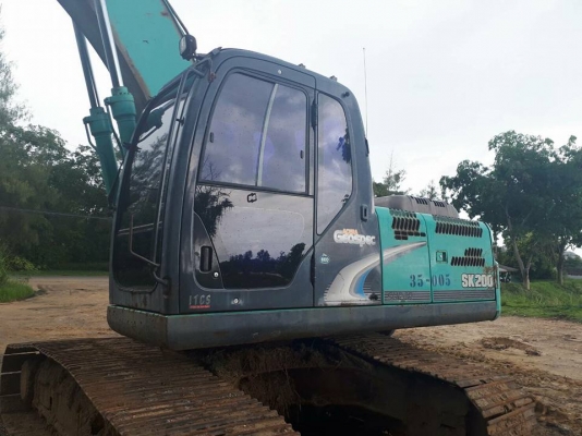 รถแบคโฮ KOBELCO SK200-8 Yn11-12 Super จำนวน 5 คัน มีบูมยาว 1 คัน  ขายออกยกล๊อต เอกสารเล่มทะเบียน